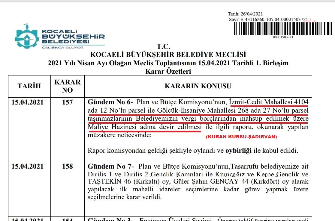 Kuran Kursu ve Şadırvan